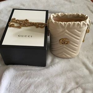Gg marmot mini bucket bag